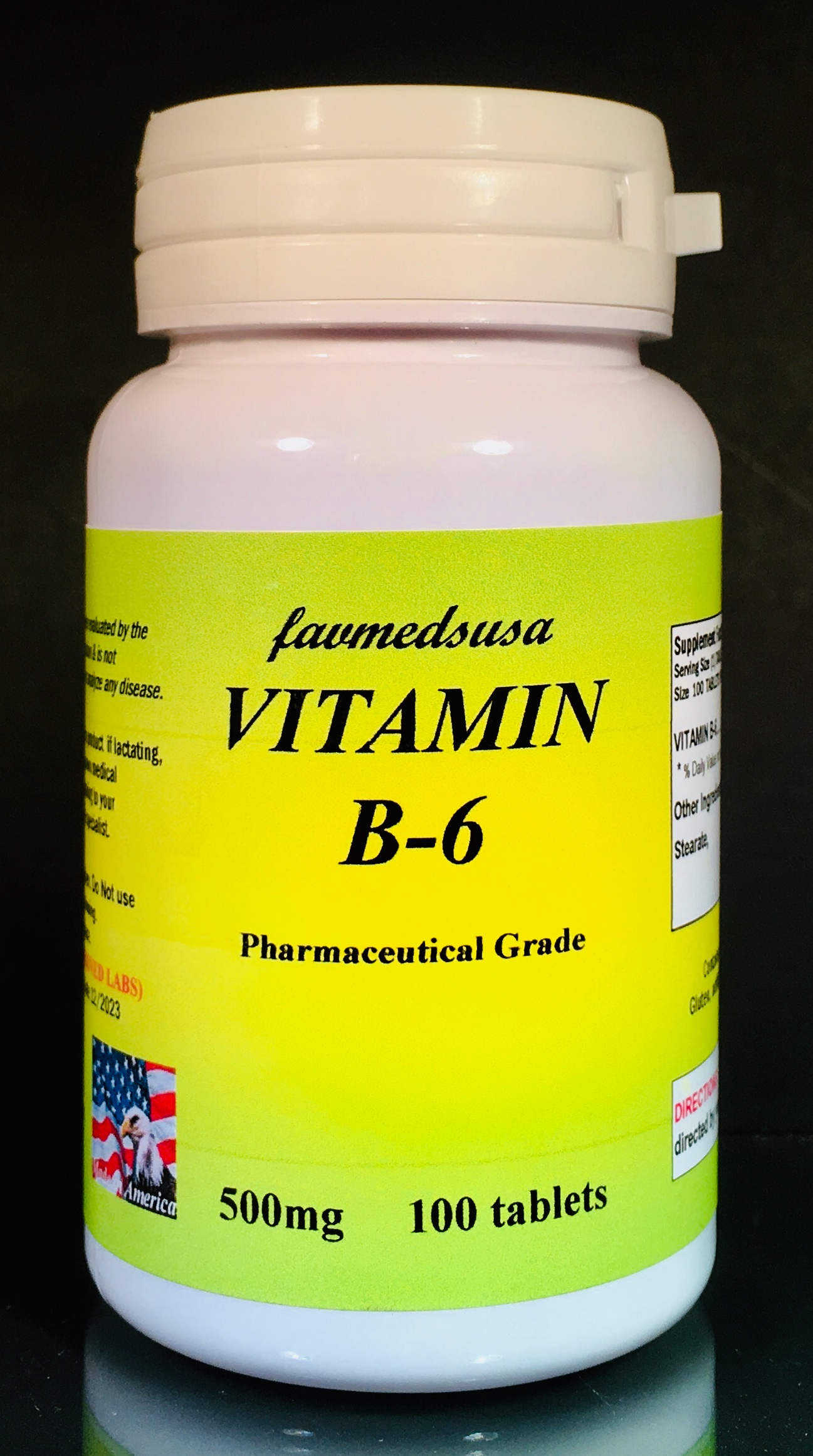 Vitamin B6 - 100 tablets